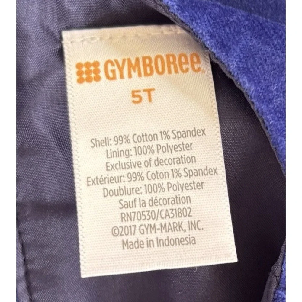 Gymboree blue velvet